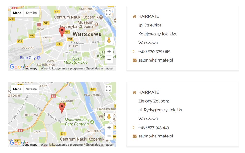 Pracownia fryzjerska Warszawa 3